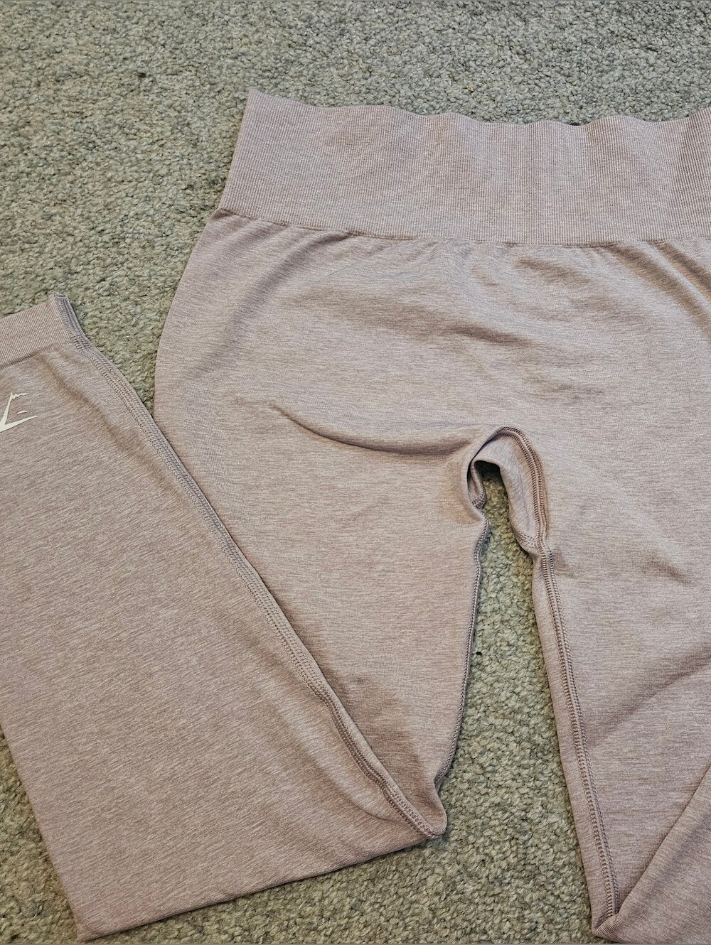 Gymshark Adapt Marl Leggings size Large Light Purple